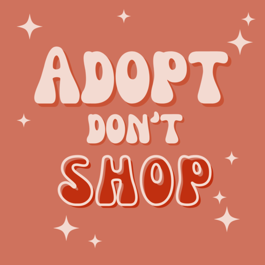 Sticker: Adopt don't shop